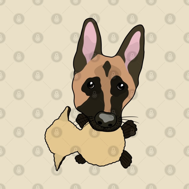 German Shepherd by crankycranium