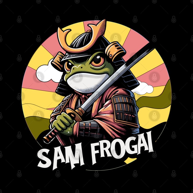 Samurai Frog by JessArty