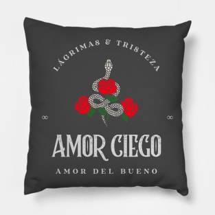 Amor Corazon Rosa Pillow