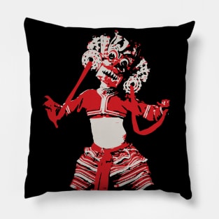 Sri Lankan Traditional Mask Dance Pillow