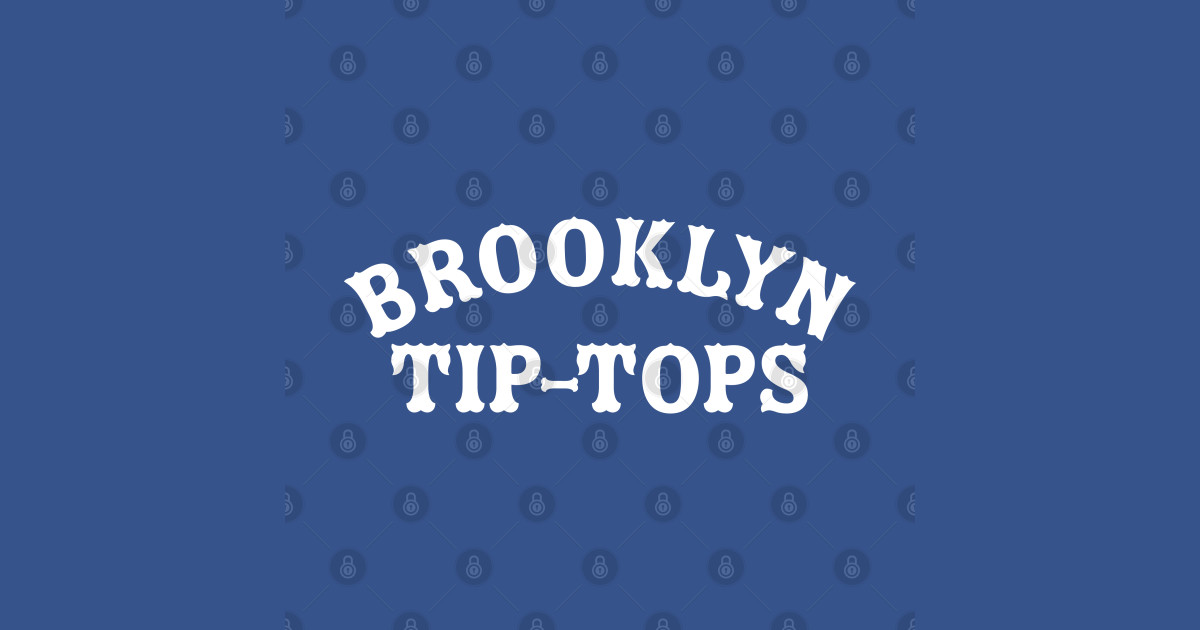 Brooklyn TipTops Vintage Baseball TShirt TeePublic
