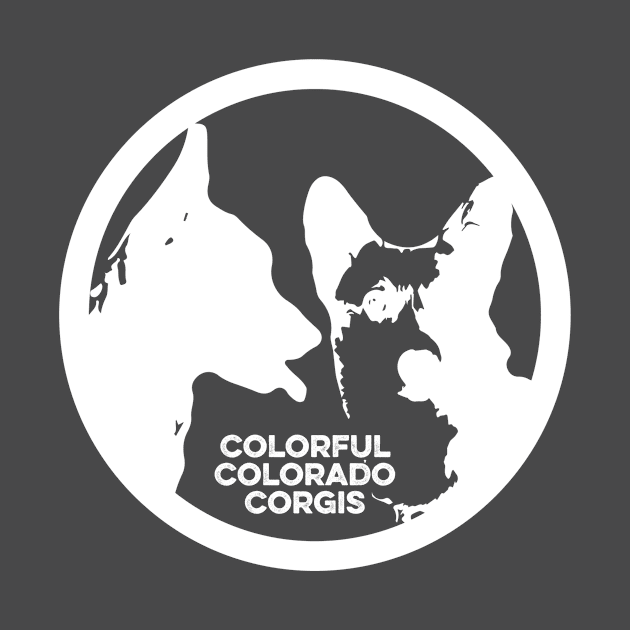 Colorful Colorado Corgis White 2 by 5ivecanons