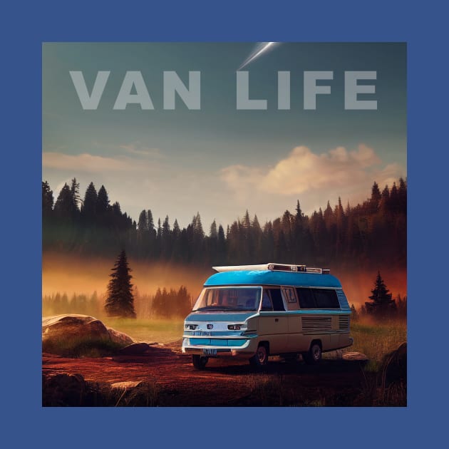 Van Life Camper RV Outdoors in Nature by Grassroots Green