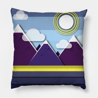 Tri Mountain Pillow