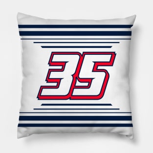Frankie Muniz #35 2024 NASCAR Design Pillow