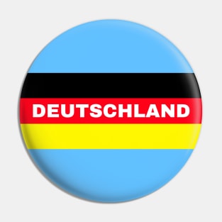 Deutschland in German Flag Pin