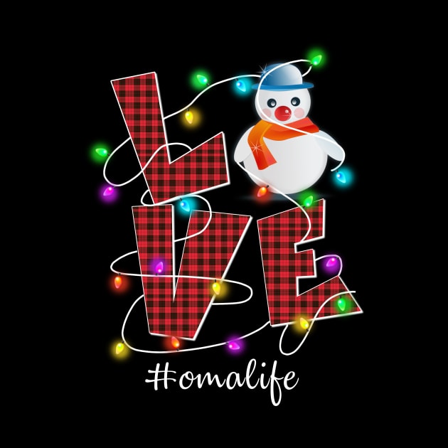 Love Christmas Omalife Decoration Costume Gift by Ohooha