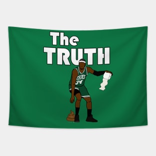 Paul Pierce 'The Truth/The Poop' - NBA Funny Boston Celtics Tapestry