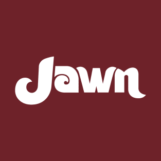 Jawn retro - Burgundy T-Shirt