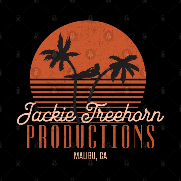 Jackie Treehorn Productions - Malibu, CA - vintage logo by BodinStreet