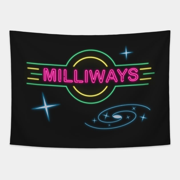 Milliways Tapestry by Godot