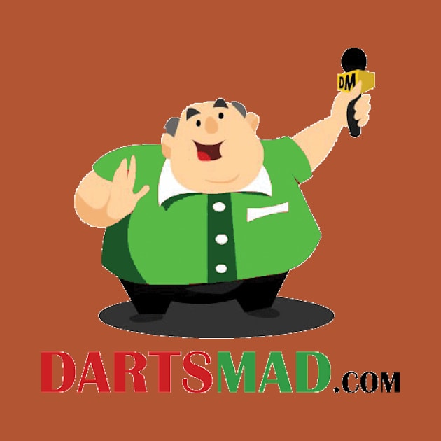 Darts Mad green logo by Darts Mad