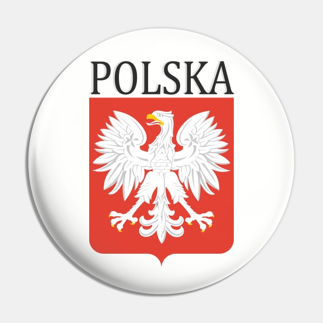 Polska Coat of Arms Pin by General-Rascal