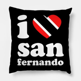 I Love San Fernando | Visit Trinidad | I Love Trinidad And Tobago | Trinidad Slang Pillow