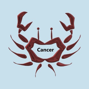 Cancer Zodiac Crab T-Shirt