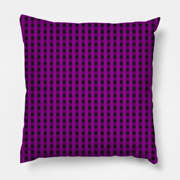 Squared Vichy Pillow by Slownessi