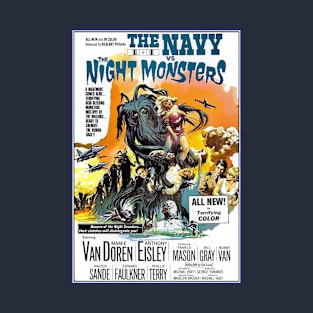 Navy vs. The Night Monsters T-Shirt