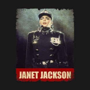 Janet Jackson - RETRO STYLE T-Shirt