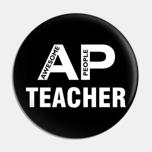 AP Teacher Pin