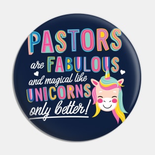 Pastors are like Unicorns Gift Idea Pin