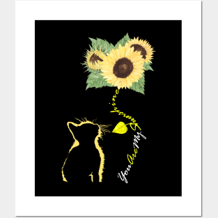 Alpaca sunflower my sunshine lyrics poster canvas