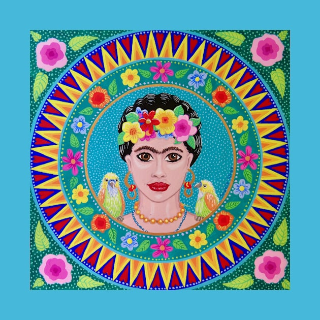 Fabulous Frida Mandala by SoozieWray