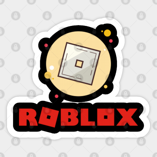 Roblox Shirt Roblox Logo Sticker Teepublic - roblox yellow logo