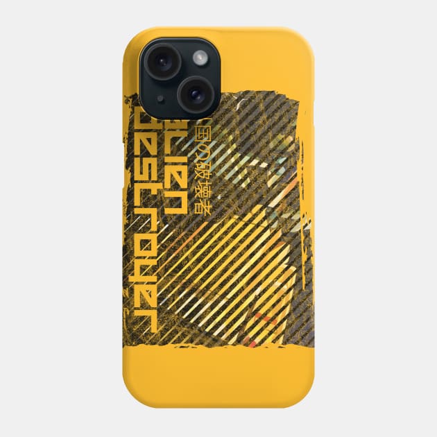 Alien Destroyer Phone Case by Slippytee