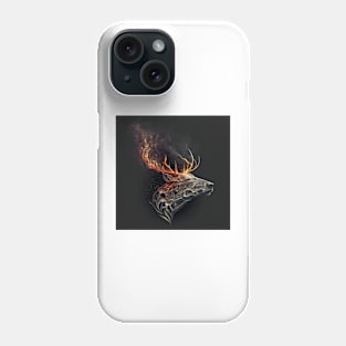 Stag Wisps 01 Phone Case