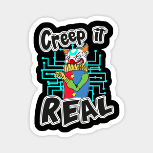 Creep It Real- Crypto Clown Magnet