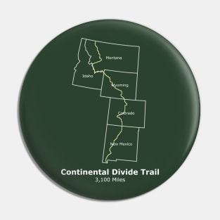 Continental Divide Trail, National Scenic Trail Pin