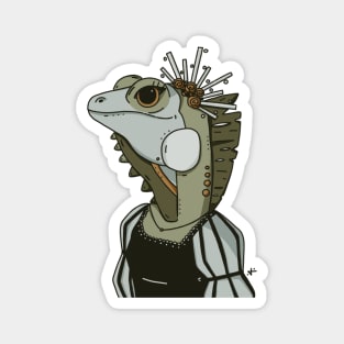 Empress Iguana Magnet