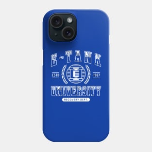 E Tank University Emblem Phone Case