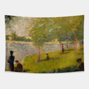 Study for "A Sunday on La Grande Jatte" by Georges-Pierre Seurat Tapestry