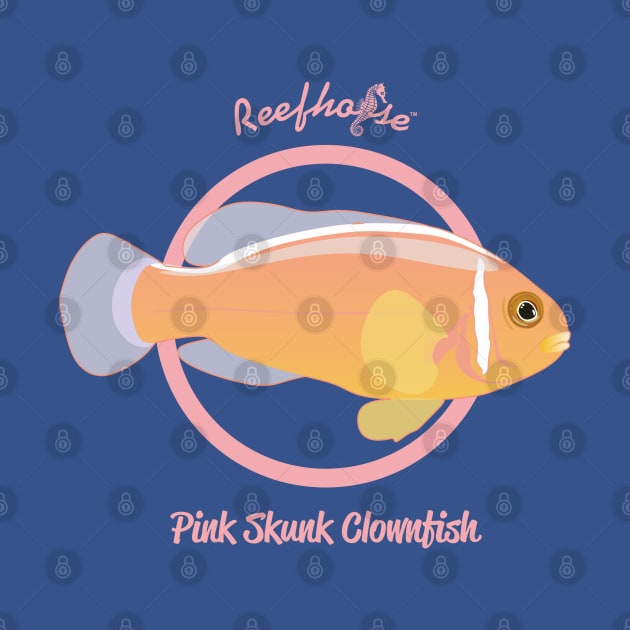 Pink Skunk Clownfish by Reefhorse