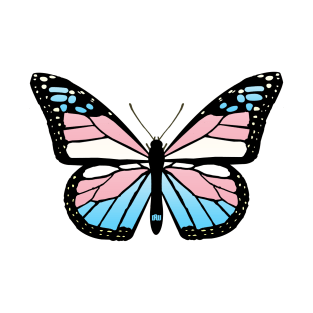 Trans Monarch Butterfly T-Shirt