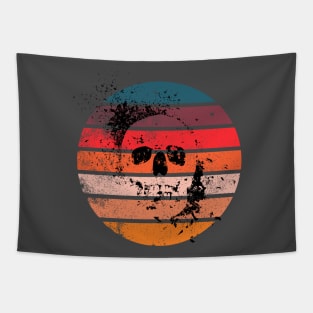 Skull Splash Tapestry