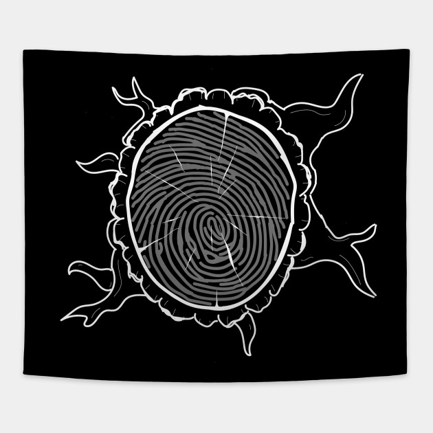 Thumb Print Tree Stump