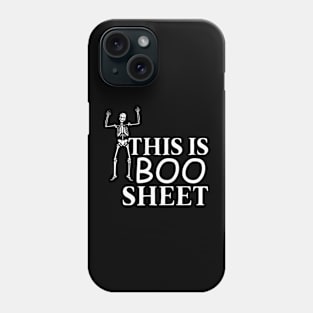 This is boo sheet funny skeleton Phone Case