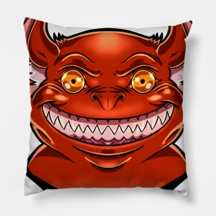 Red Bat Pillow