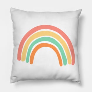 Pastel Color Rainbow Pillow