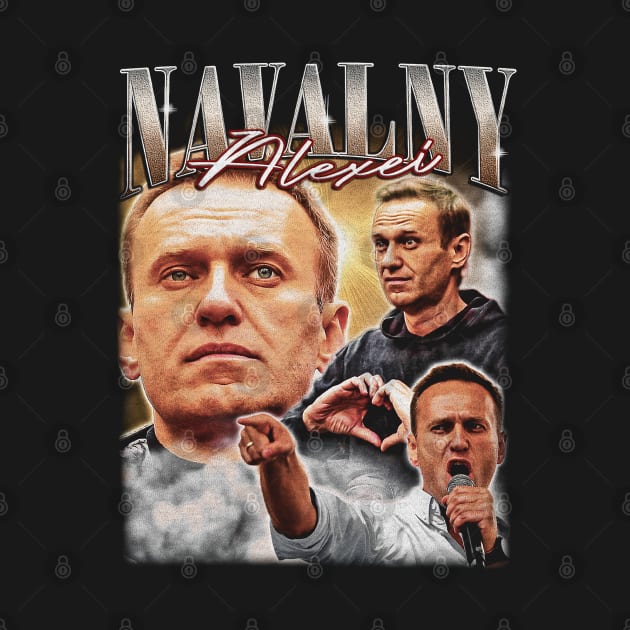 Alexei Navalny The Freedom Fighter by Rage Against Tee Machine