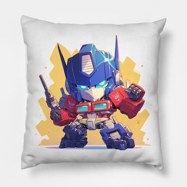 optimus Pillow by StevenBag