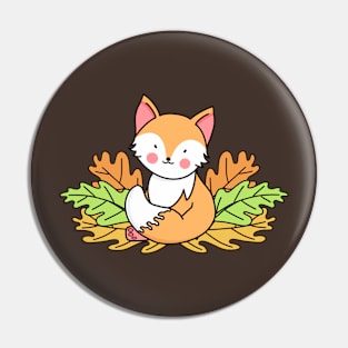 Kawaii fox cutie Pin