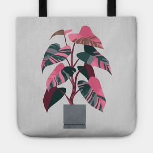 Philodendron pink princess Tote