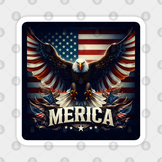 Merica Magnet by Annabelhut