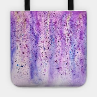 abstract purple wisteria Tote