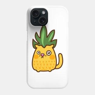 Chananas pineapple cat Phone Case