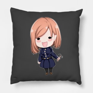 Nobara Kugisaki Joke Face Jujutsu Kaisen Pillow