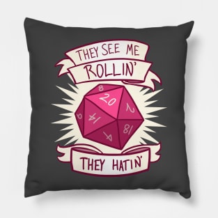 They See Me Rollin' Pillow